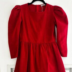 Red Batsheva Dress